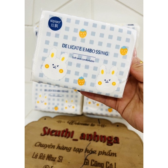 Giấy Ăn Thỏ Trắng Siêu Mịn Siêu Dai 1 Gói ( Nội Địa Trung)