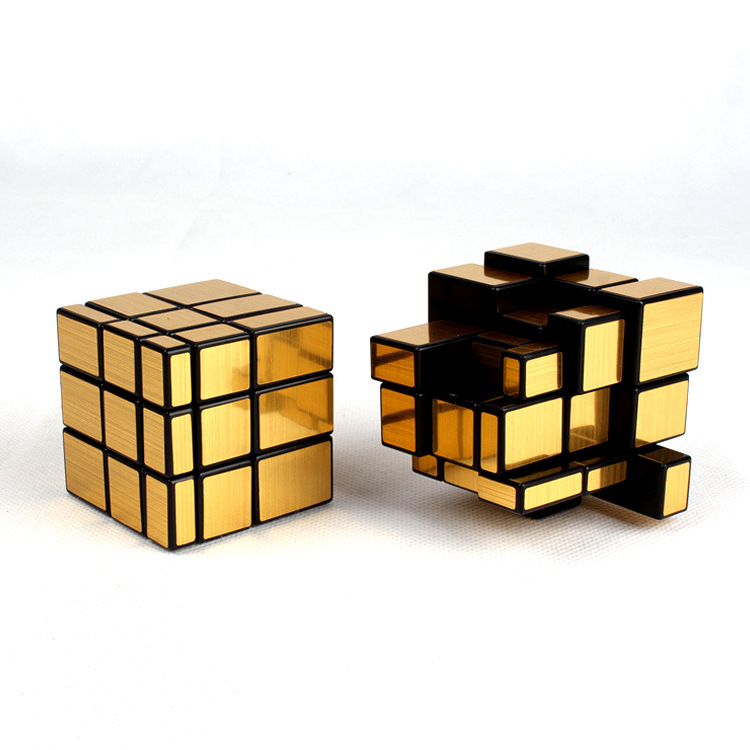 Rubik Moyu Biến Thể Rubik 3x3 Mirror Gương  Vàng  - Khối Lập Phương Rubik