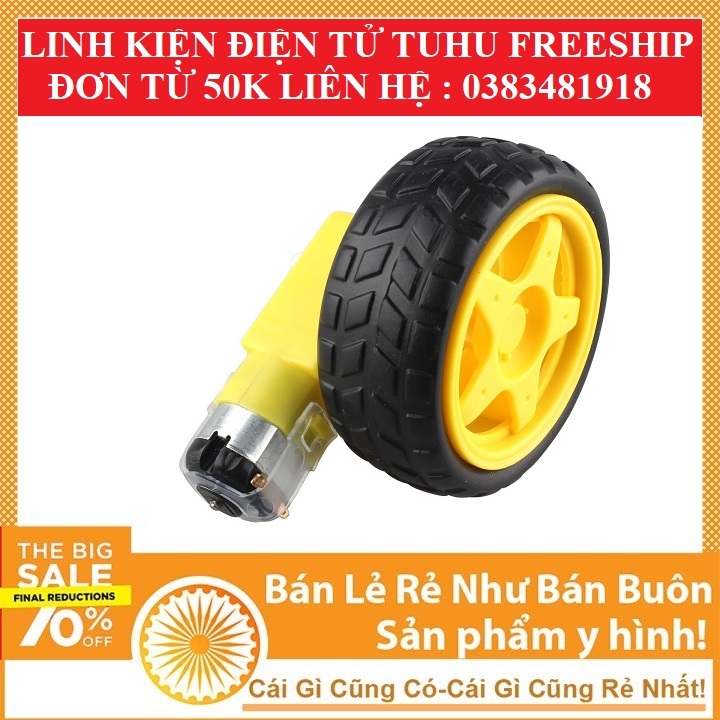 Động Cơ Giảm Tốc Vàng 3V-9V