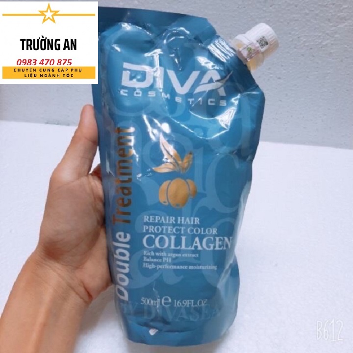 DẦU HẤP PHỤC HỒI COLLAGEN DIVA 500ml