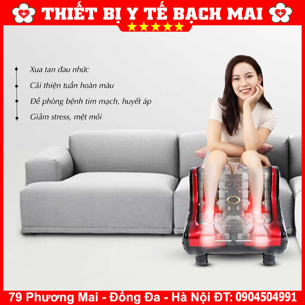 Máy Massage Chân Cao Cấp Hàn Quốc, Máy Massage Chân 5D [BH 1 Năm]