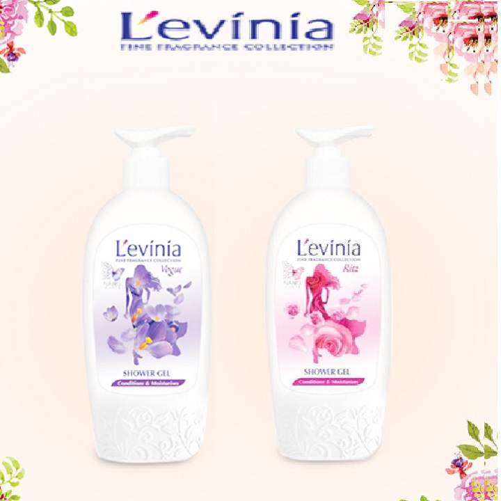 Sữa Tắm Levinia 500g Hồng - Tím (L'evinia)
