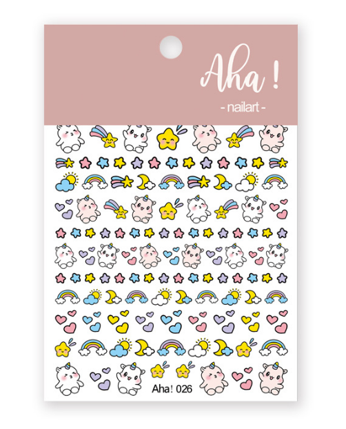 Hình dán móng tay - Sticker dán móng mã số A026