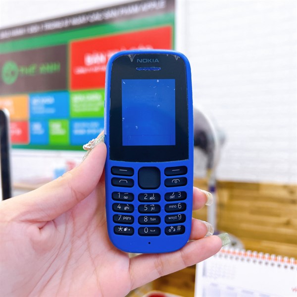 Bộ vỏ Nokia 105 2019 zin mấu máy chuẩn