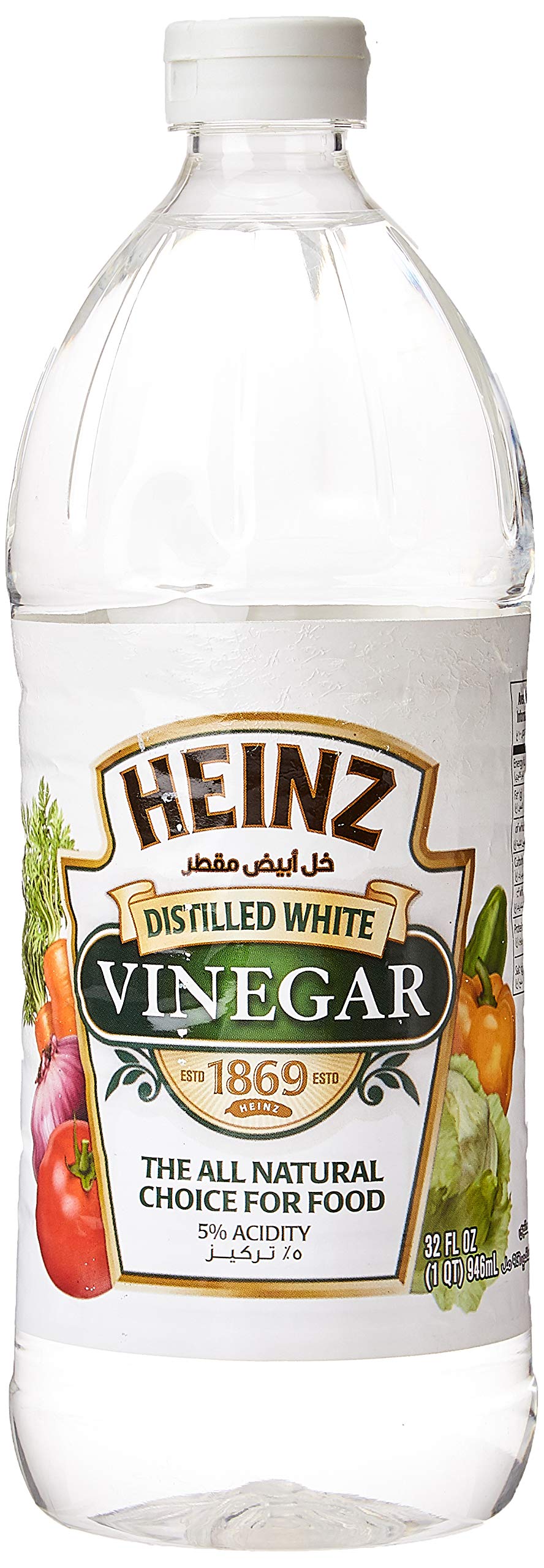 Dấm trắng hiệu Heinz Distilled White Vinegar 946ml