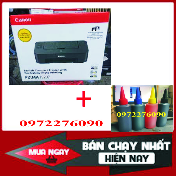 Máy in màu canon ts207