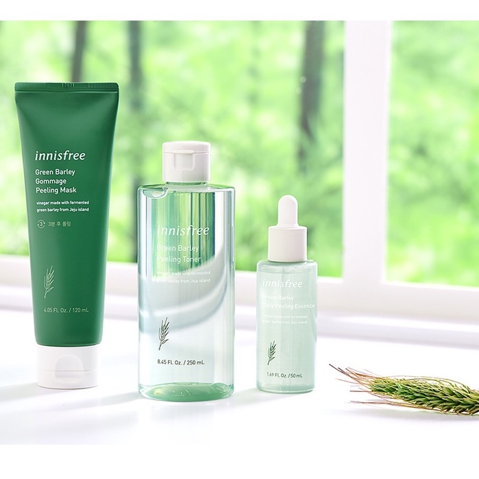 Mặt Nạ Tẩy Da Chết Innisfree Green Barley Gommage Peeling Mask 120ml