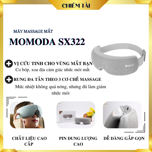 [HCM]Máy massage mắt Momoda SX322
