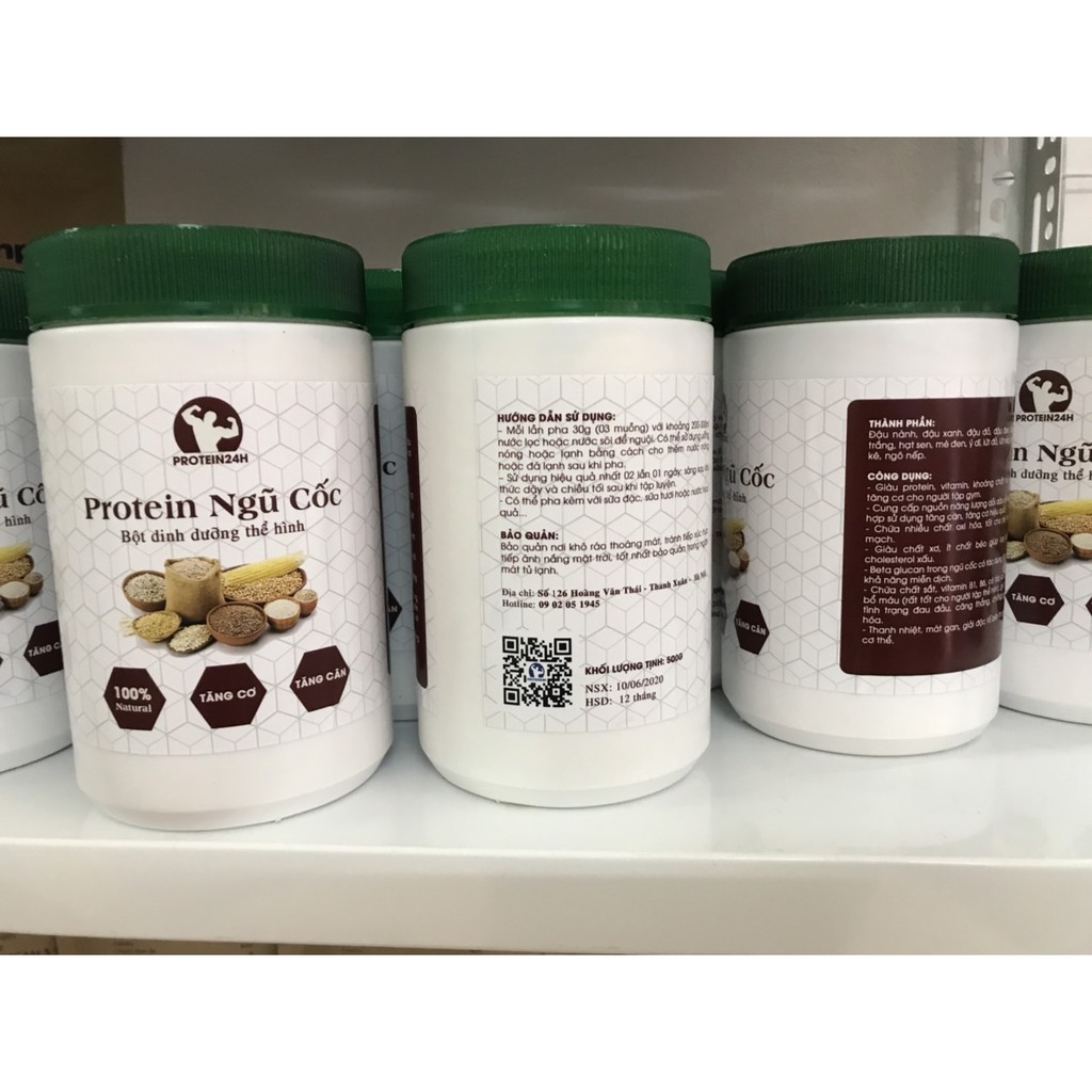 500gr Protein Ngũ Cốc Tăng Cân Tăng Cơ