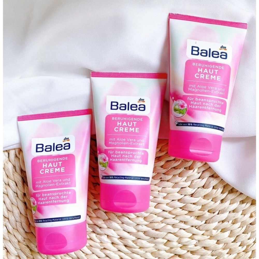 Kem dưỡng làm dịu da sau khi tẩy lông Balea 125ml hàng Đức
