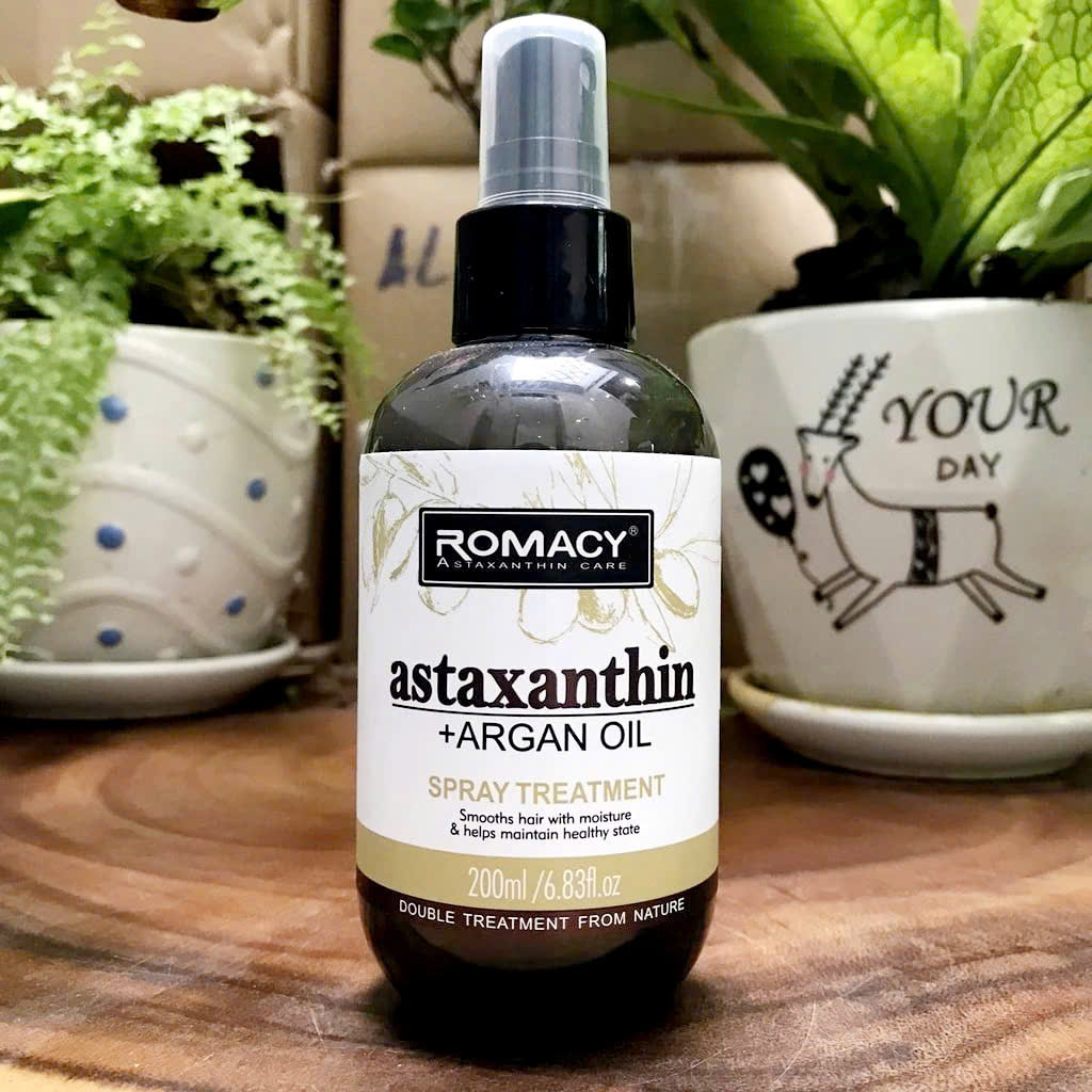 Xịt Dưỡng Tóc Romacy 200ML Phục Hồi Tóc Khô Xơ Hư Tổn Chống Rối Tóc Mẫu Mới Mùi Agan