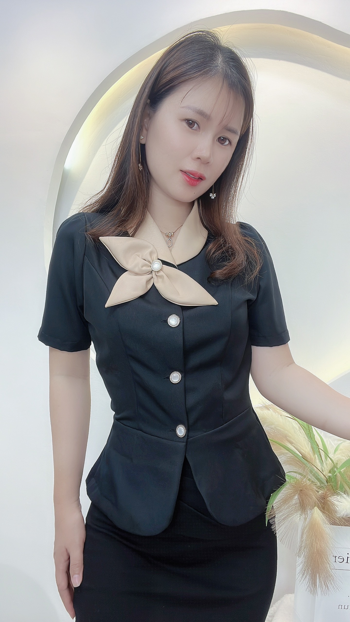 COM27 -  ÁO COMLE CÔNG SỞ SANG TRỌNG