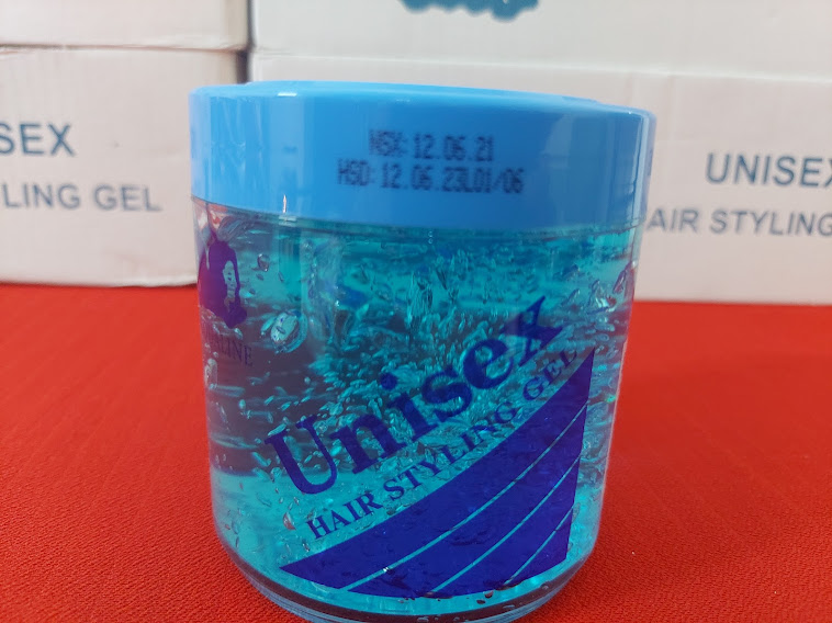 02 Gel vuốt tóc unisex Jacqualine 340gr (Blue)