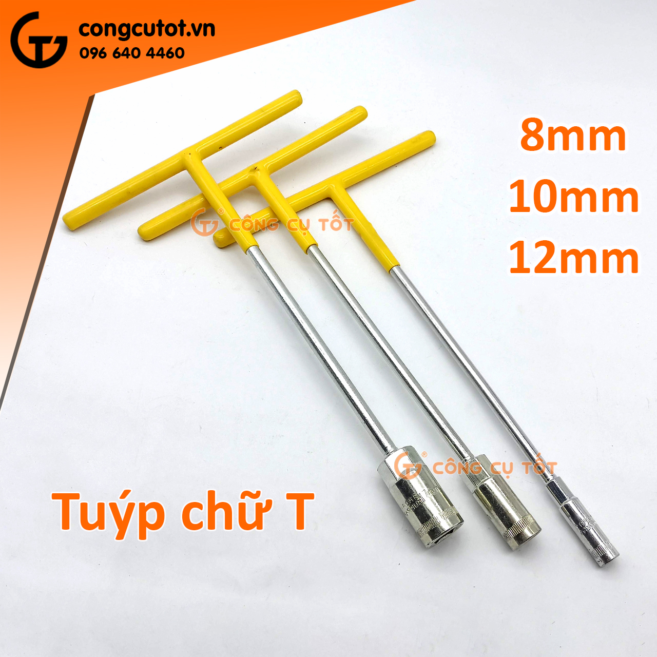 Tuýp chữ T cán bọc nhựa vàng