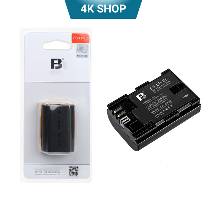 Pin máy ảnh Lp-E6 cho canon R 6D 6D2 5D2 5D3 5D4 60D 70D 7D 7D2 80D 90D