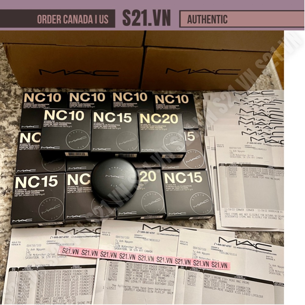Phấn Phủ MAC | M.A.C Studio Fix Powder Plus Foundation 15g