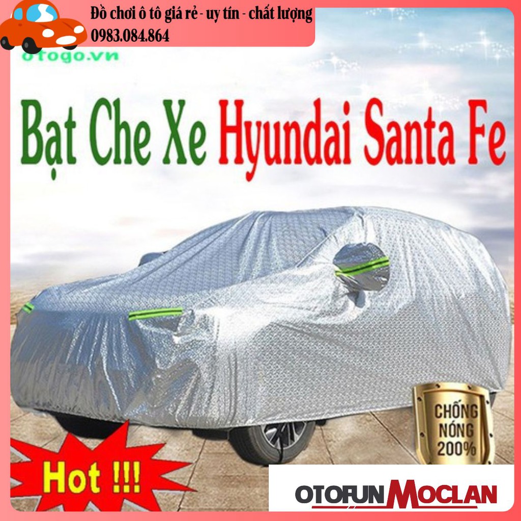 Bạt che phủ xe santafe cao cấp
