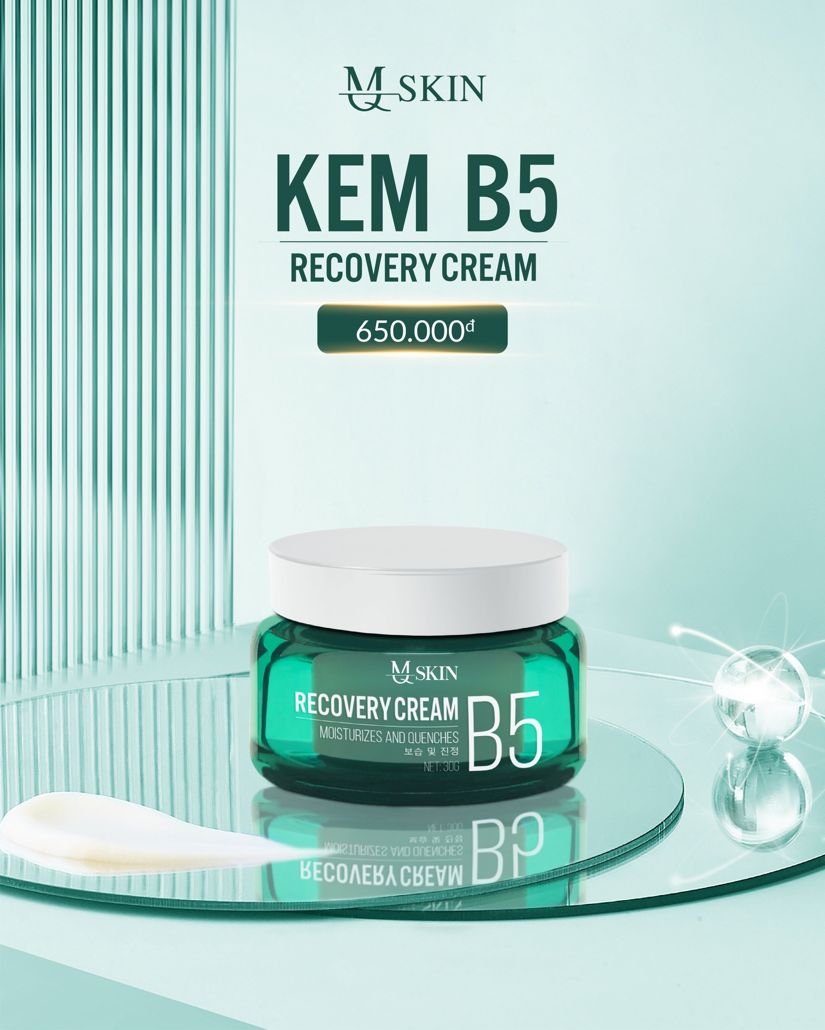 KEM DƯỠNG ẨM B5 CREAM MQ SKIN