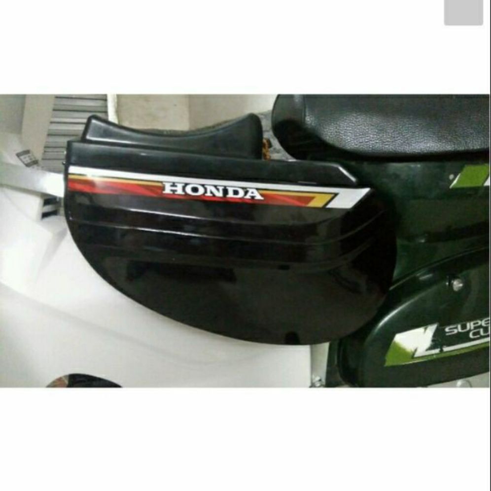 thùng đồ dream cub lắp giữa có ghế em bé