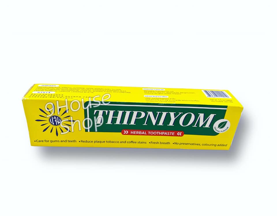 01 tuýp kem đánh răng thảo dược thipniyom thái lan 160gram