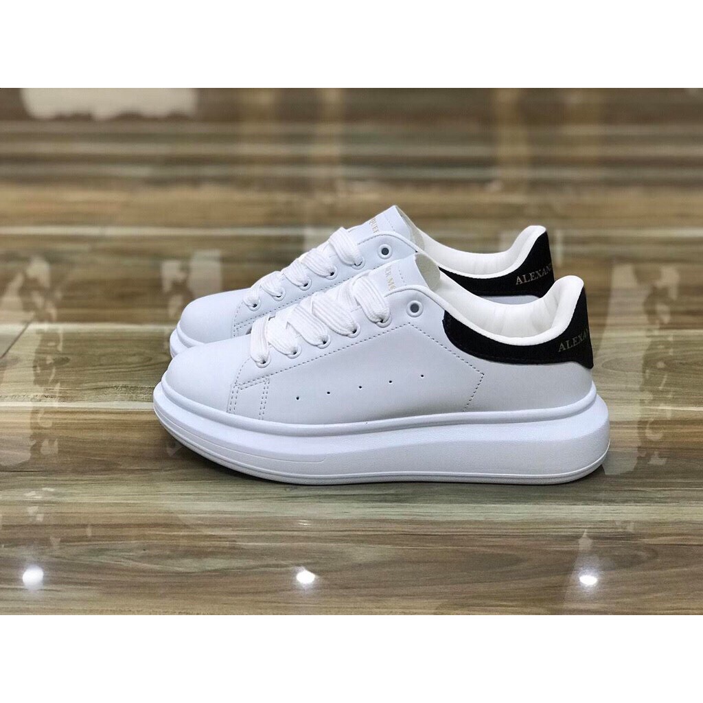 Mcqueen - Giày mcq gót hoa cúc - Giày sneaker full size nam nữ