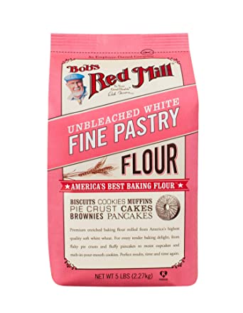 [Bob's Red Mill] Bột mì mềm không tẩy trắng (Bob's Red Mill Pastry Flour) - 2.27kg