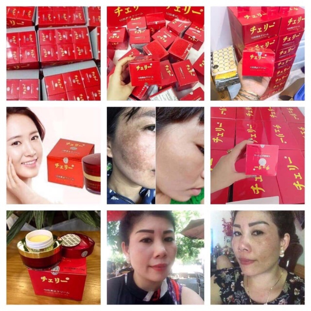 [HCM]Kem hoa anh đào Nhật Bản 10 tác dụng