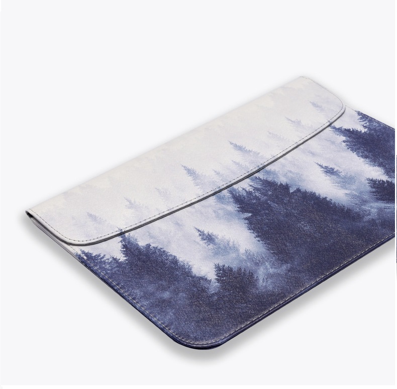 Túi chống sốc da cho Macbook.