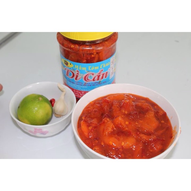 [Hcm] Aunt Can's Sour Shrimp Paste Da Nang, 500g Jar