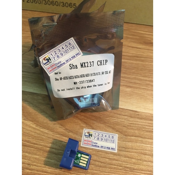 Chíp mực máy photo sharp ar - 6018d | 6020d | 6023d | 6026n | 6031n | 6020 | 6023 | 6030 | 6031 | 6120 | 6131 - nhập khẩu mới