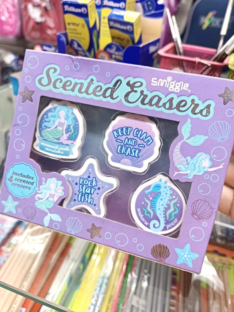 Gôm tẩy Smiggle có hương thơm