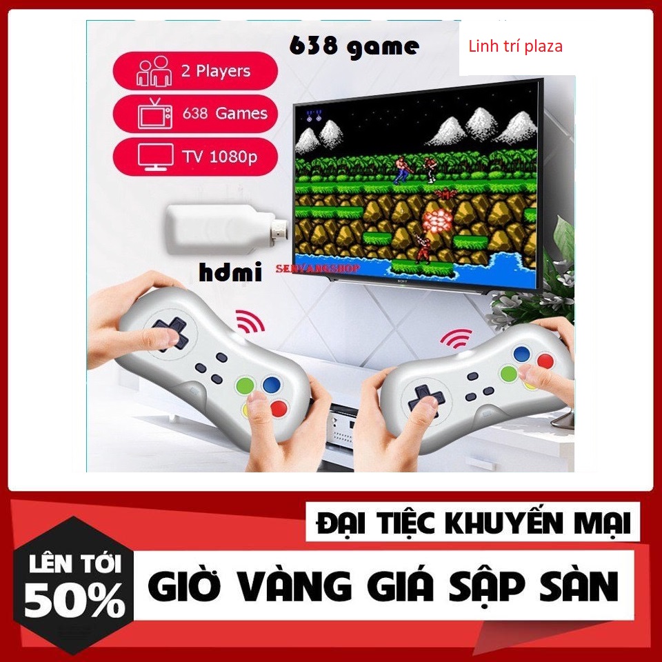 >> SO SÁNH GIÁ GAME AAA | Shopee Lazada Sendo Tiki 16 【TẶNG ngay 4 pin AAA】Bảng Điều Khiển Trò Chơi Điện Tử TV Tích Hợp 638 Trò Chơi Cổ Điển Đầu Phát Video Mini 8 Bit Hỗ Trợ AV/Đầu Ra HDMI Micro USB Máy Chơi Game Cầm Tay Không Dây USB