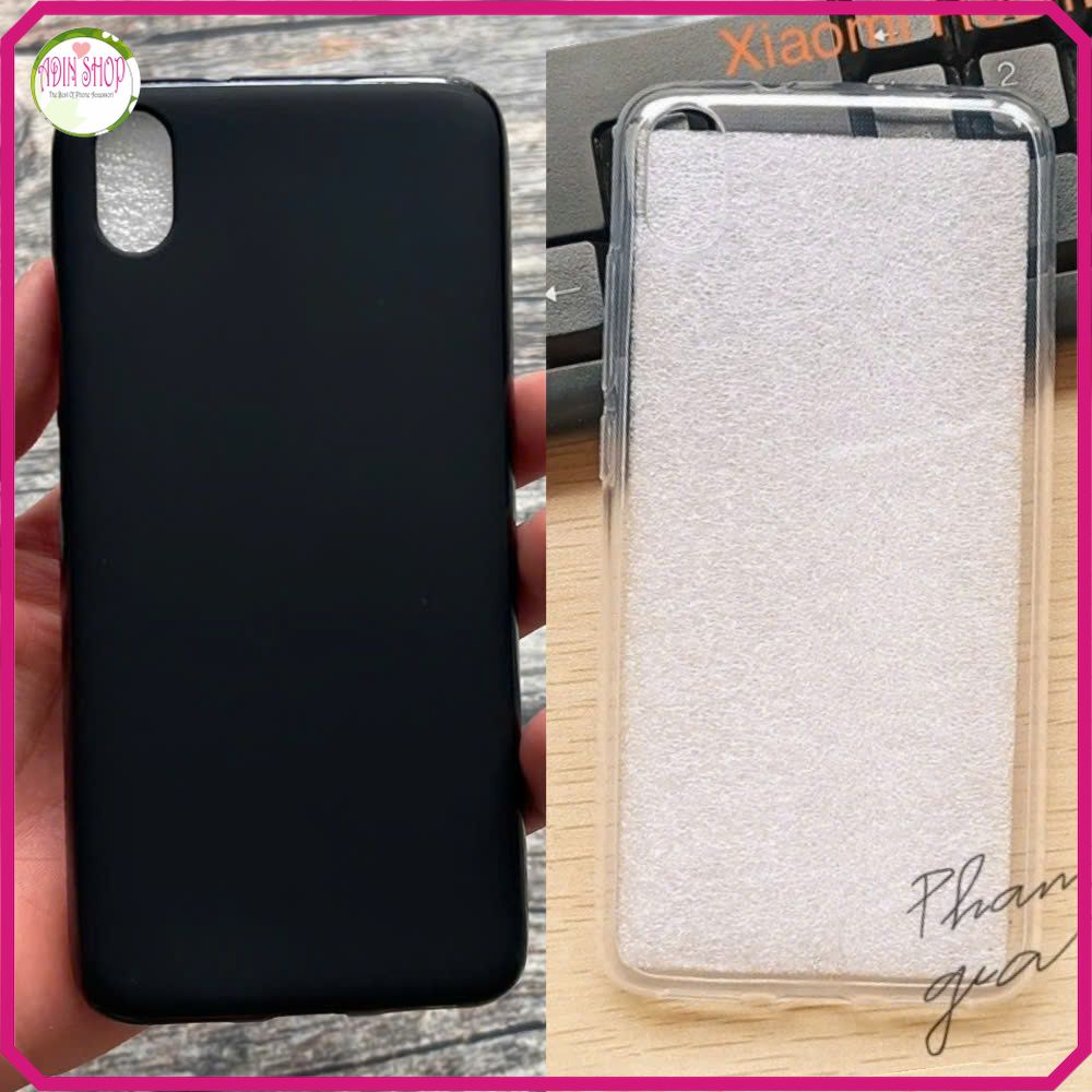 Ốp lưng xiaomi redmi 7a dẻo trong, dẻo đen