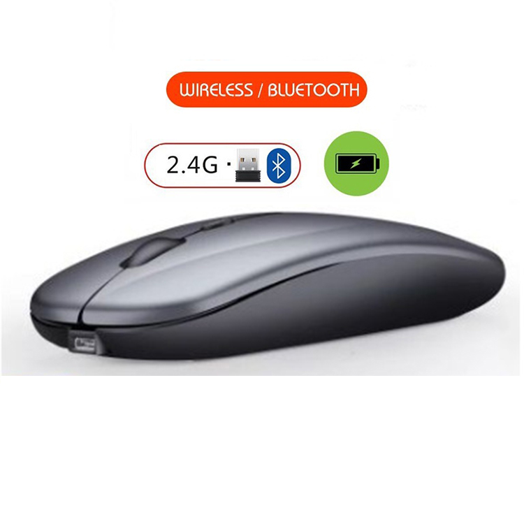 Chuột không dây Bluetooth Và 2.4G Pin Sạc