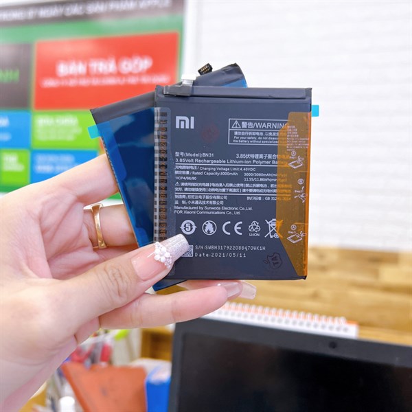 Pin mã bn31 dùng cho redmi 5x / redmi a1 / redmi s2 / redmi note 5a / redmi note 5a prime bn-31