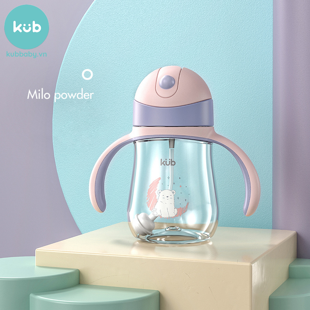 Bình nước chống sặc tritan KUB