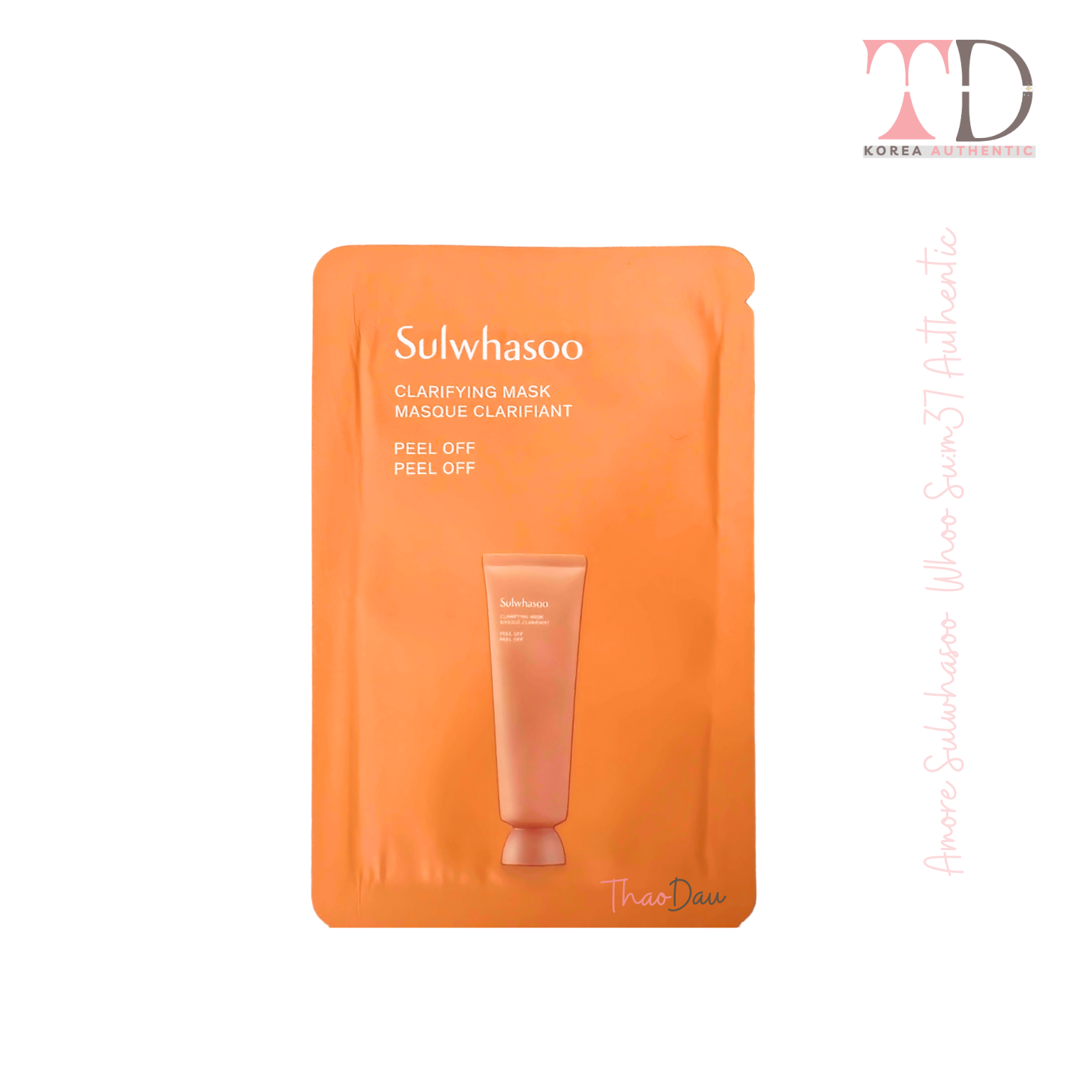 Sulwhasoo mặt nạ lột thảo mộc nhân sâm clarifying mask ex gói 4ml  mặt nạ lột tẩy tế bào chết sáng da chống lão tăng đàn hồi tloskorea cũ