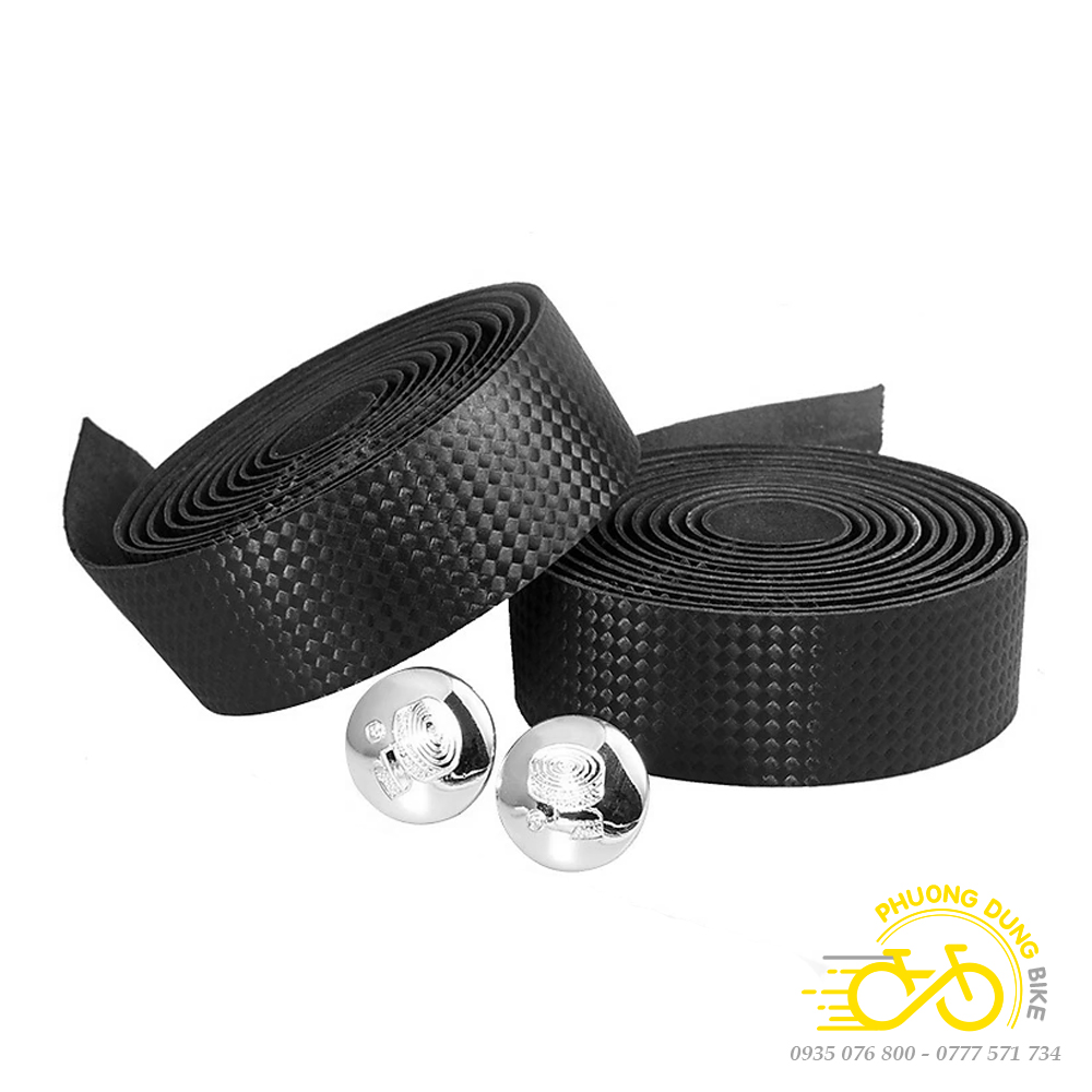 Dây quấn (Băng quấn) ghi đông xe đạp vân Carbon