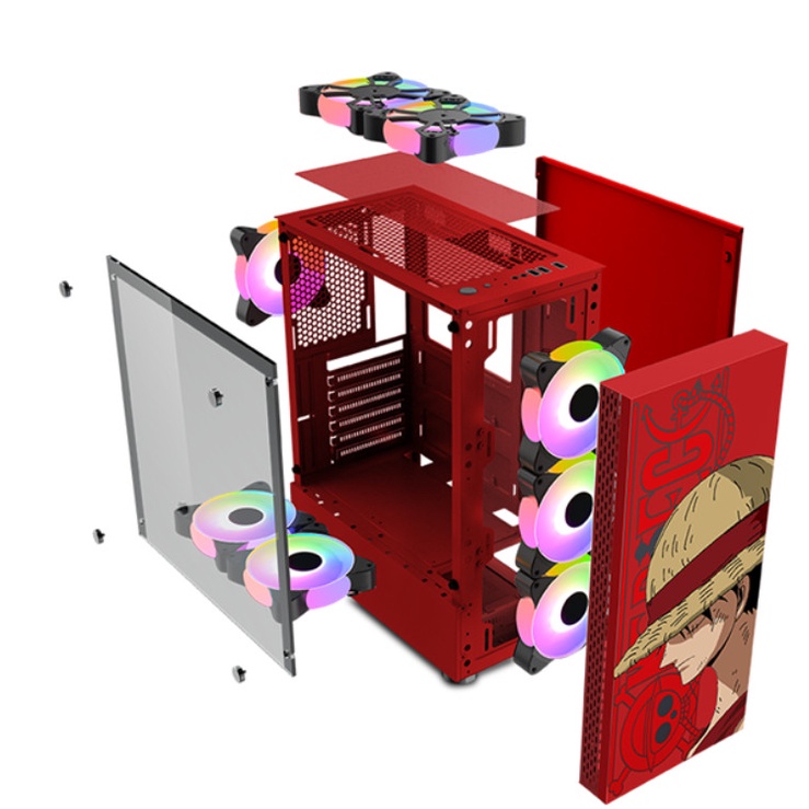 Vỏ case MIK DT03 RED LUFFY