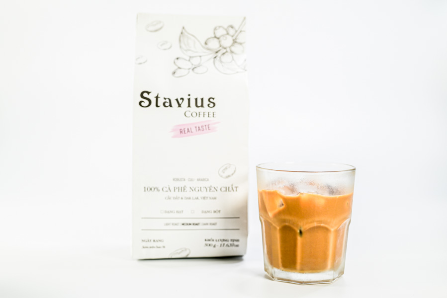 Stavius Coffee Real Taste 500g - Dạng Bột