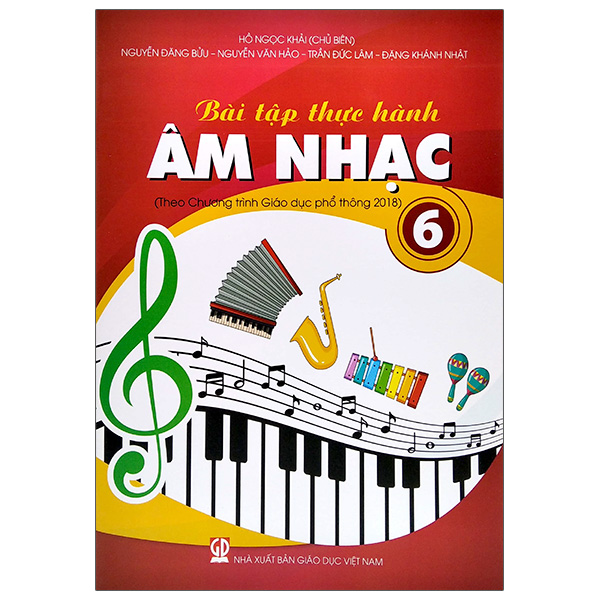 Fahasa - bài tập thực hành âm nhạc lớp 6