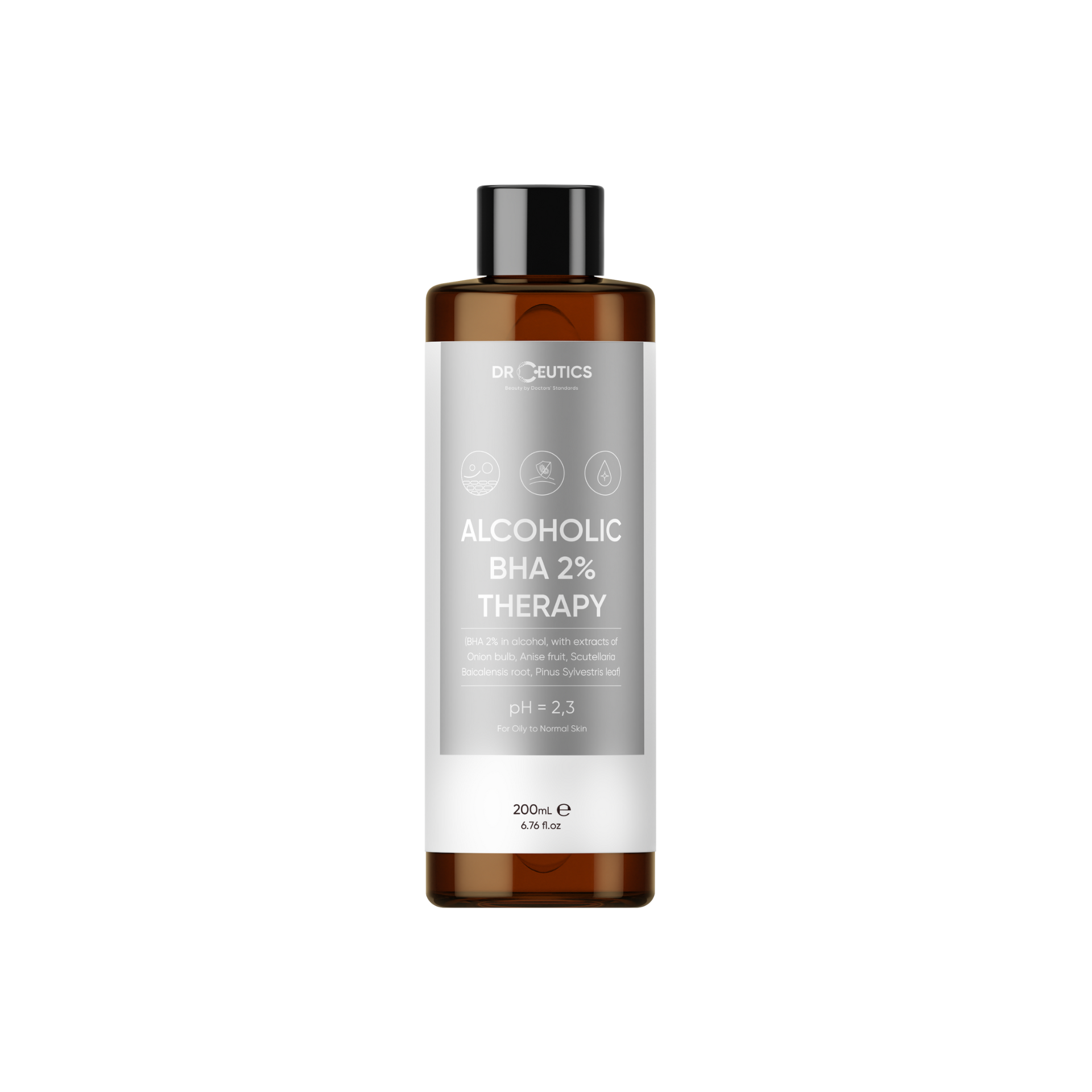 DRCEUTICS Dung Dịch Làm Sạch Và Cân Bằng Da DrCeutics BHA 2% -200ml