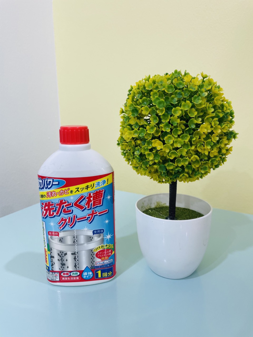 Chai nước tẩy lồng máy giặt 400ml