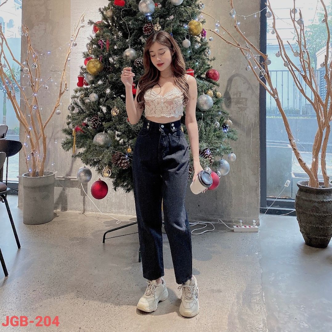 QUẦN BAGGY JEAN NỮ MÀU ĐEN, IPHONG CÁCH THỜI TRANG TRẺ TRUNG NĂNG ĐỘNG SẢN PHẨM HÓT TẠI PINKY79SHOP
