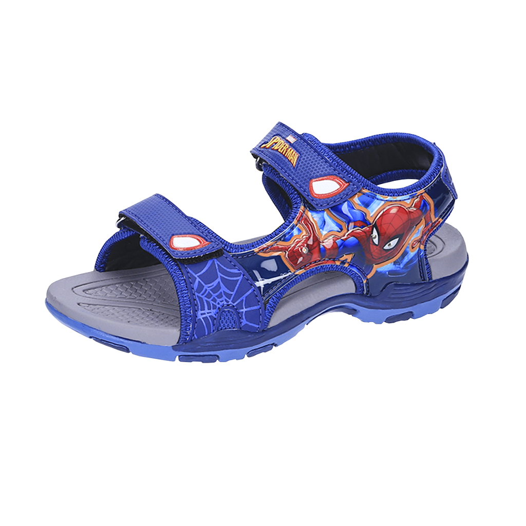 [Hoàn Xu] [SALE GIẢM SỐC] GIÀY SANDAL QUAI HẬU HỌC SINH BÉ TRAI BITI'S SPIDERMAN NGƯỜI NHỆN ĐÈN LED CHỚP NHÁY DYB013511 (ĐỎ + XANH DƯƠNG) - BITIS