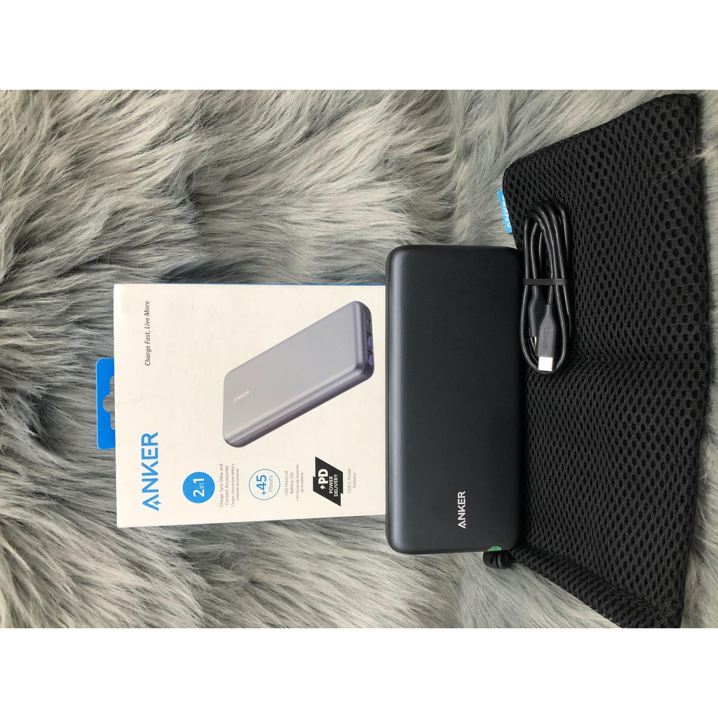 Pin Dự Phòng Anker PowerCore+ 19000 Power Delivery - A1362