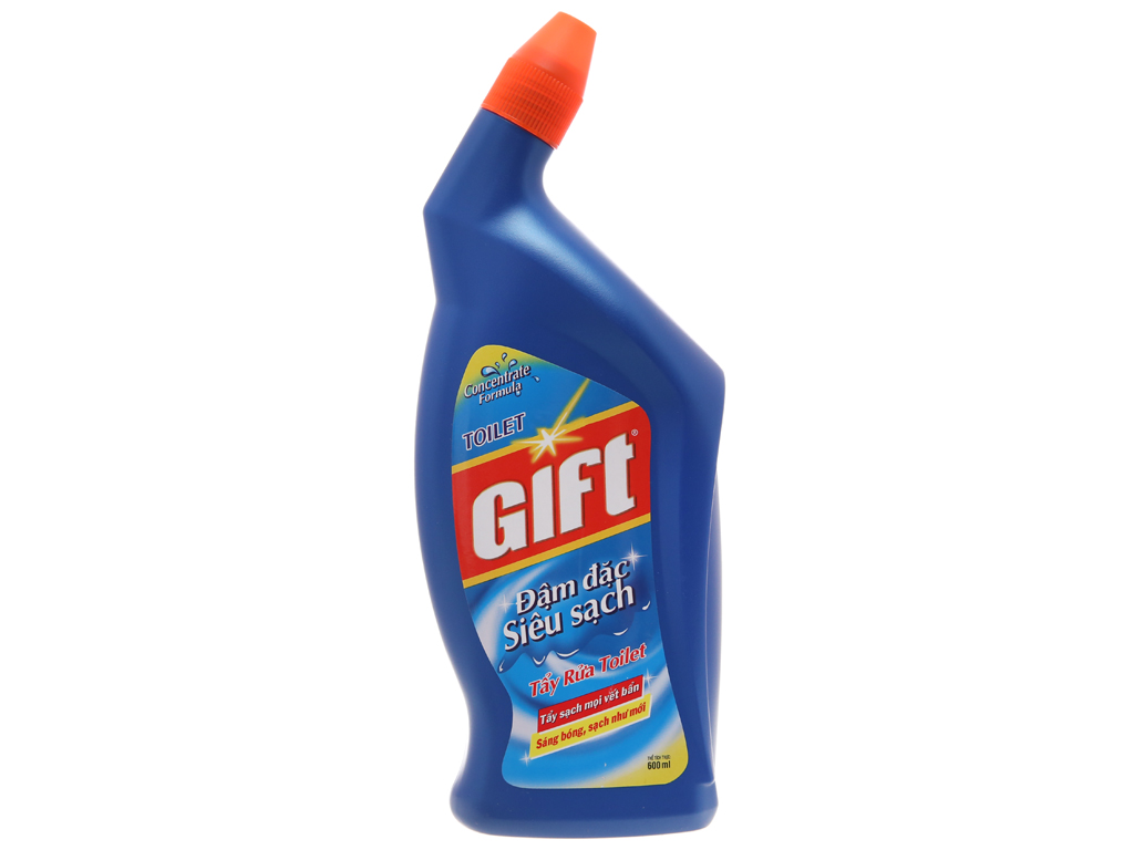 Nước tẩy bồn cầu Gift đậm đặc siêu sạch 600ml