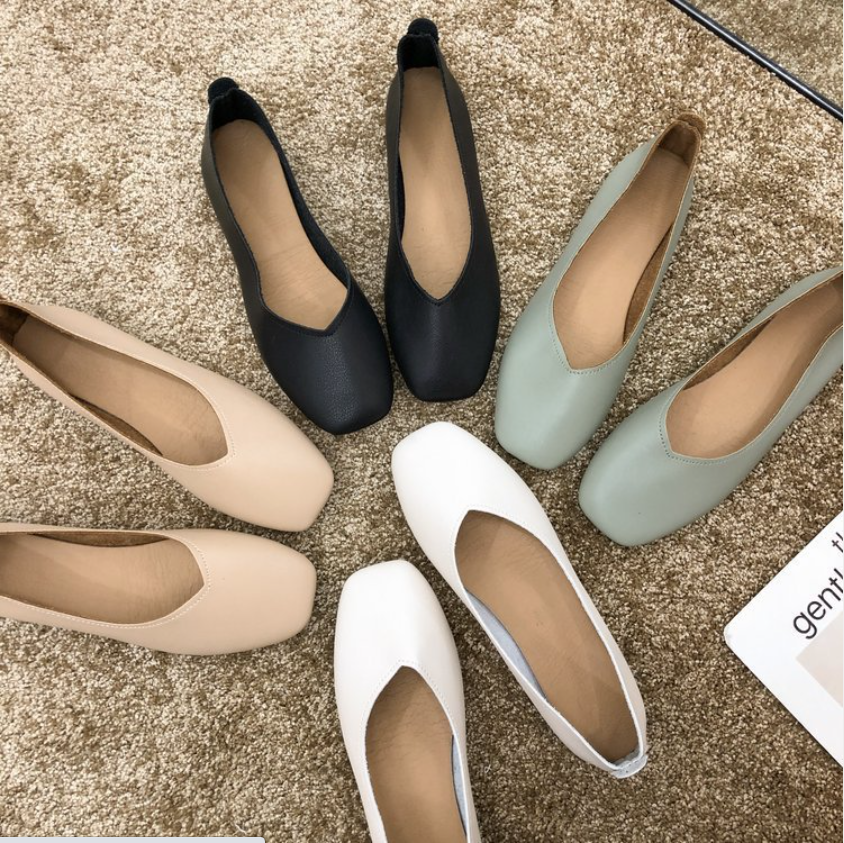 Giày búp bê da mềm - G099