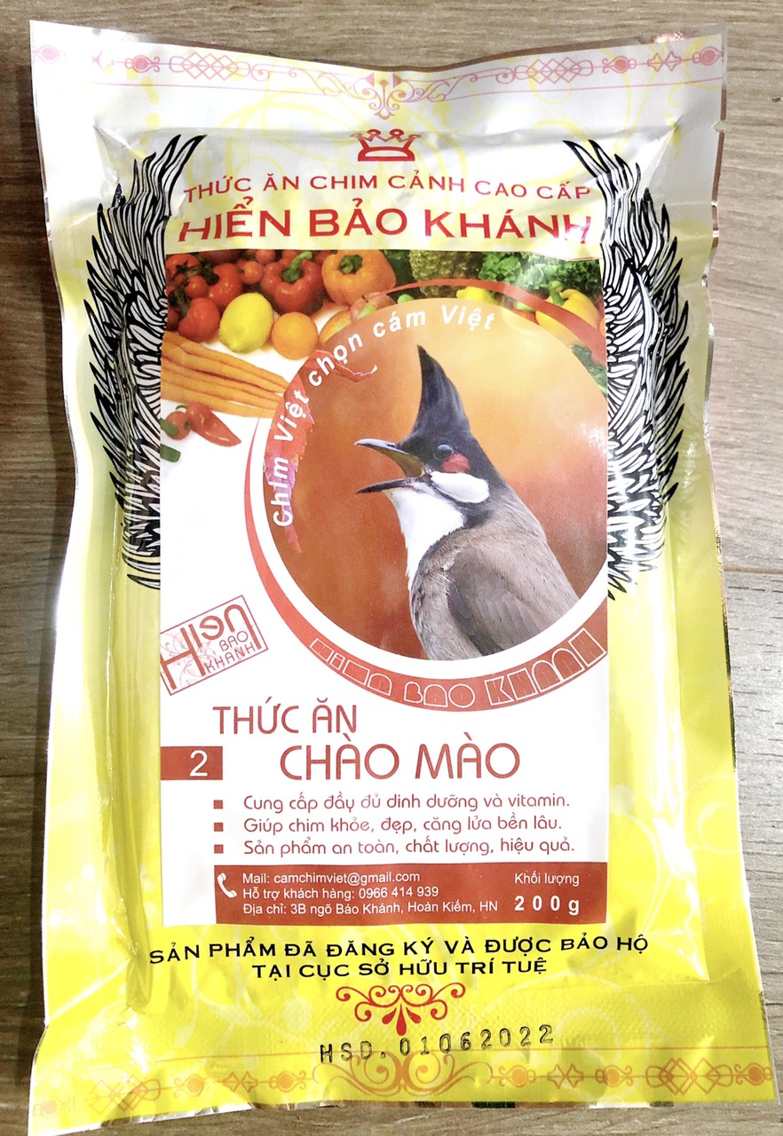 Cám chim Chào Mào số 2 Hiển Bảo Khánh