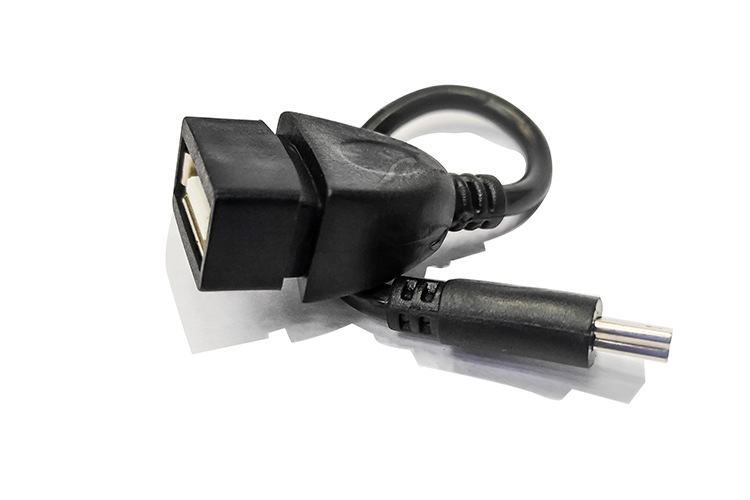 Cáp OTG V3 mini USB (đầu hình than)